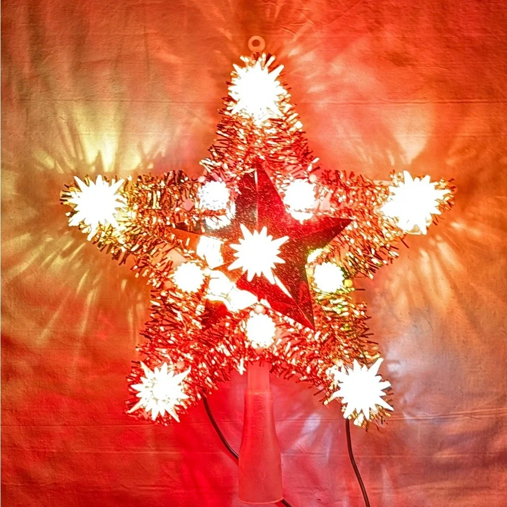 Vtg 11 Lites Blinking 8